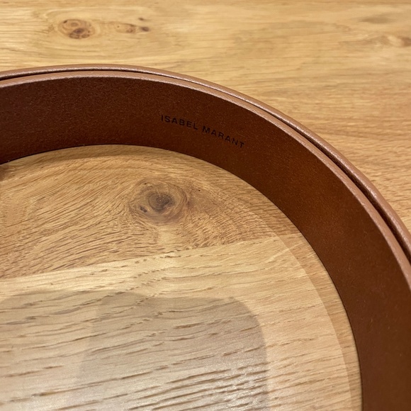 Isabel Marant Lecce Leather Belt - Tan - Picture 5 of 8